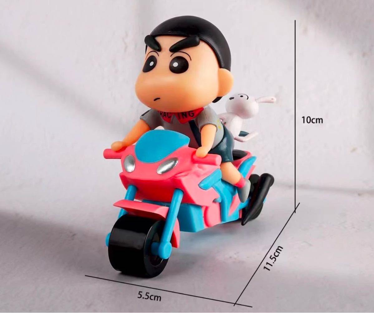 クレヨンしんちゃん フィギュア バイク オートバイ シロ｜Yahoo