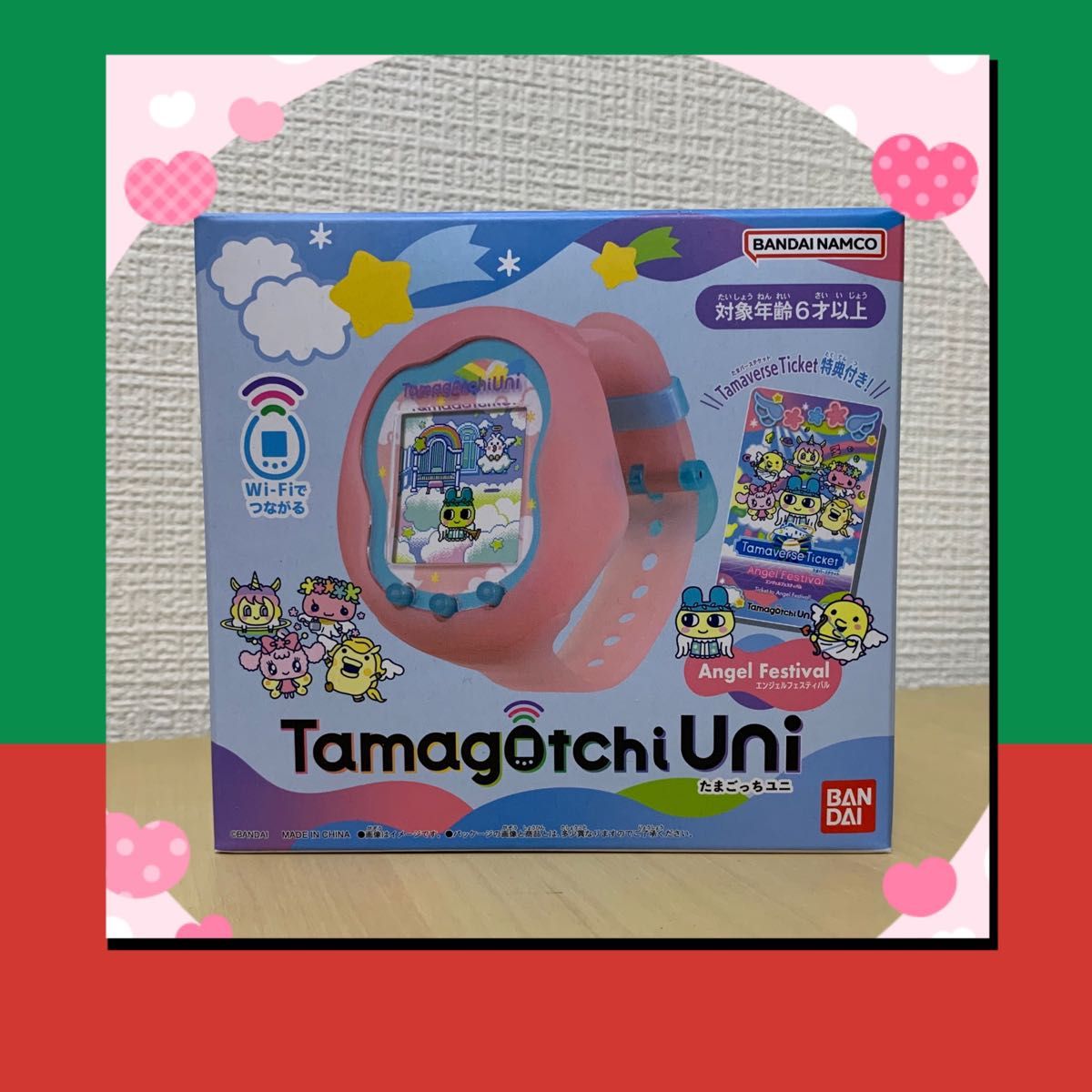 新品未開封】たまごっち ユニ エンジェル フィスティバル 新品未開封】たまごっち ユニ エンジェル フィスティバル