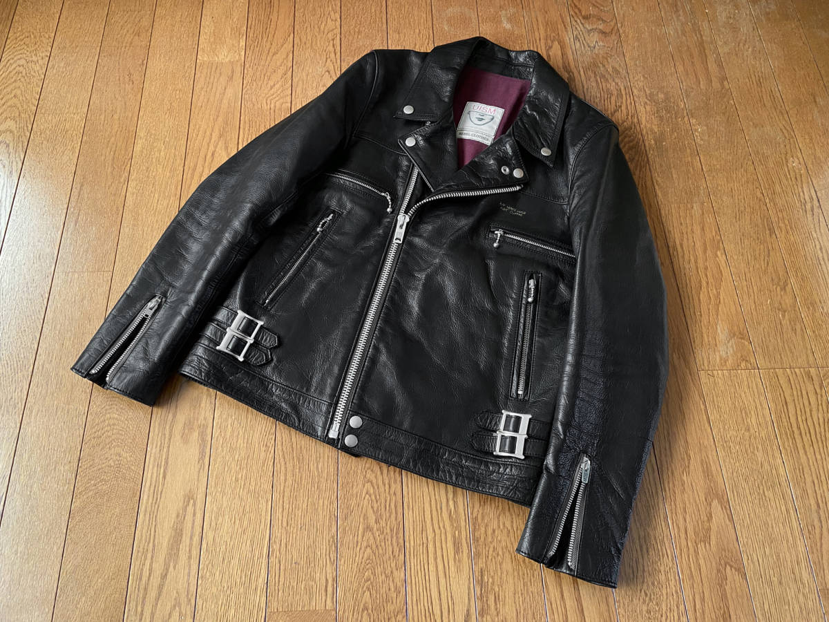 アンダーカバー ルイスレザー型ライダース ジャケット undercover leather biker jacket jonio but beautiful scab T affa shepherd_画像1