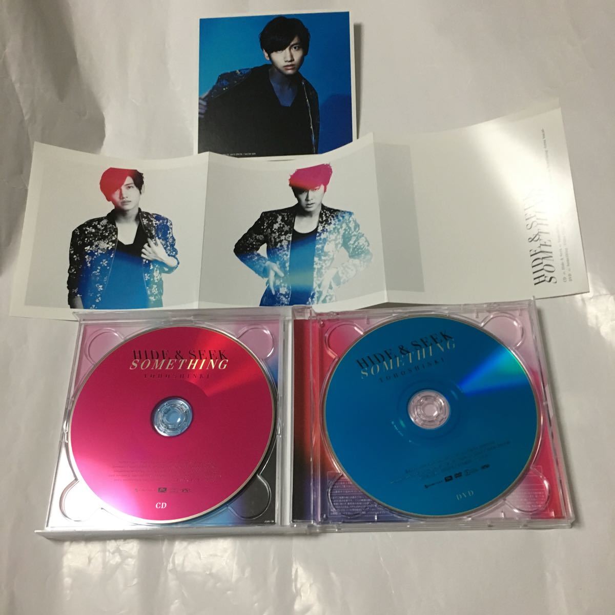 送料込み　東方神起　CD＋DVD　☆Hide ＆ Seek / Something☆　ユノ チャンミン