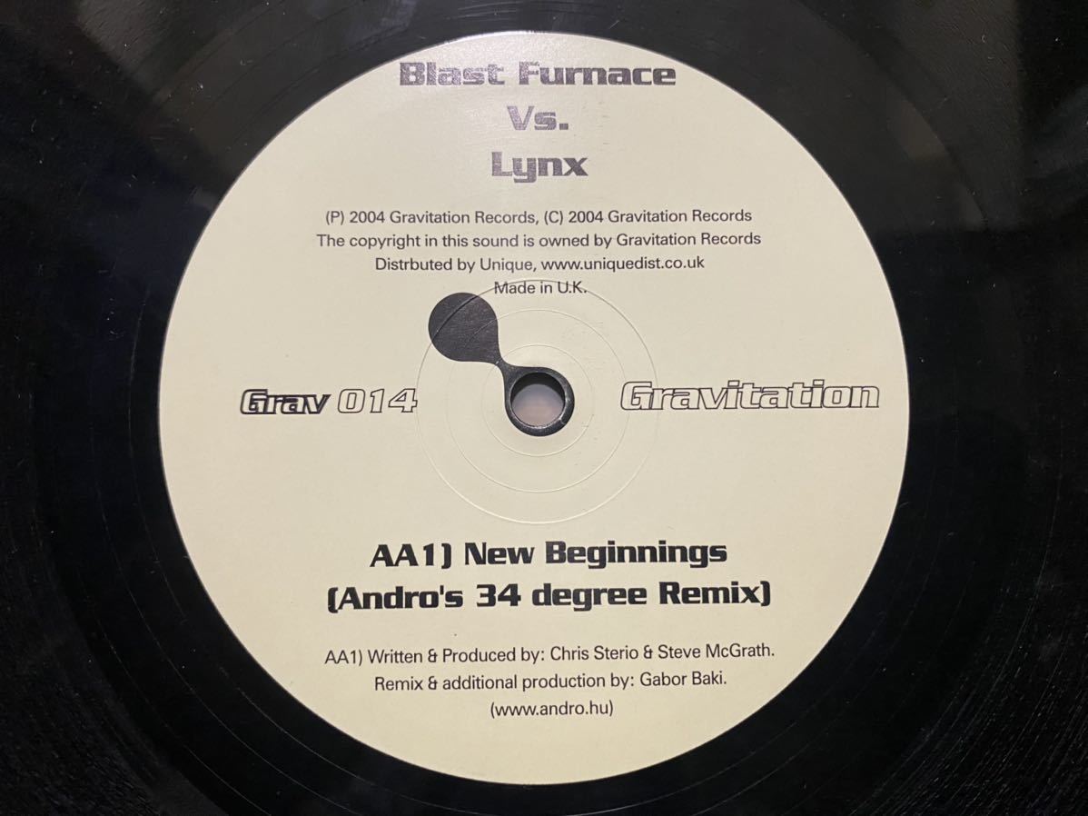 即決！プログレッシブ・ハウス・トランス・ダウンテンポ / Blast Furnace vs. Lynx - New Beginnings / Andro_画像4