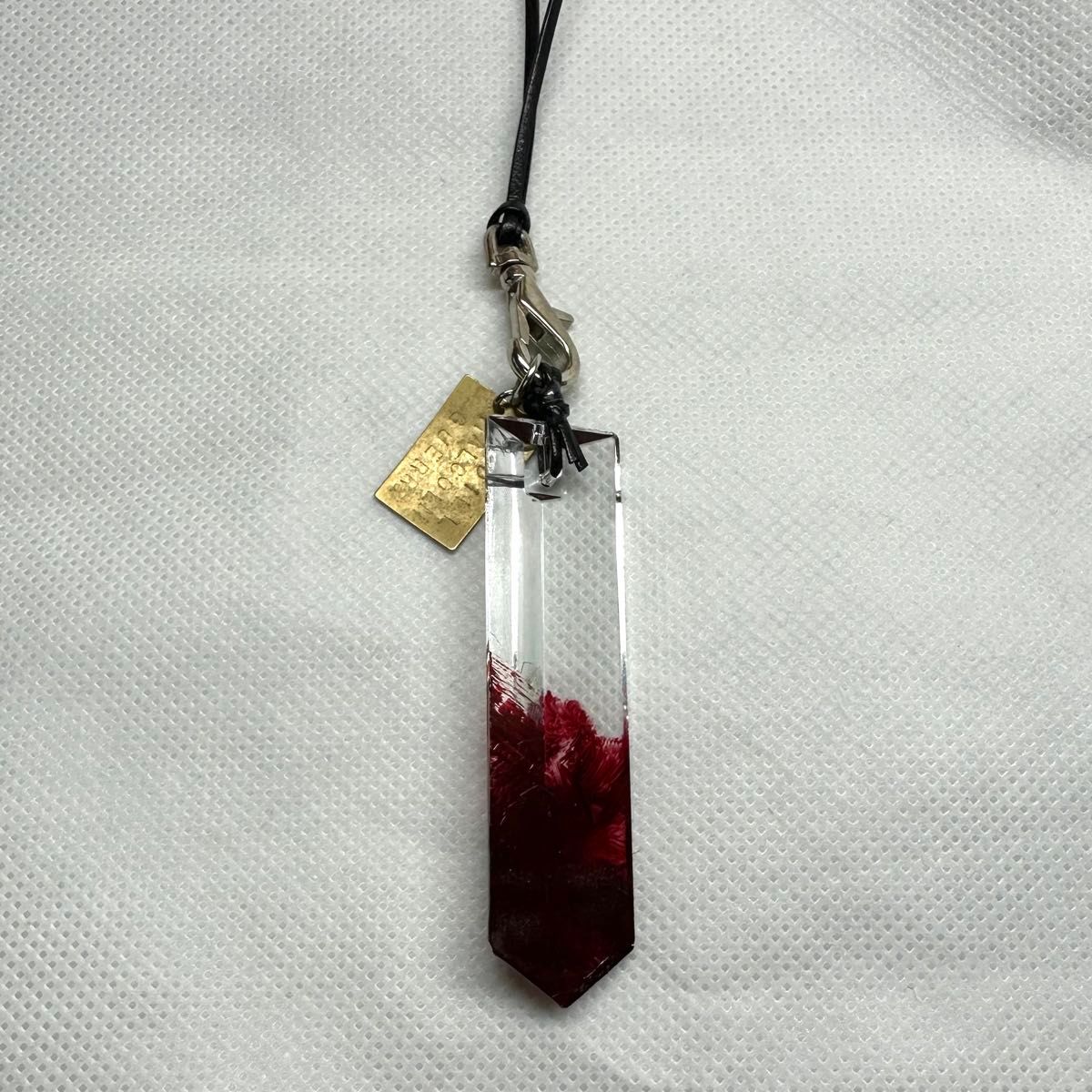 KIDILL Malcolm Guerre CRYSTAL BLOOD NECKLACE ネックレス KIDILL Malcolm Guerre CRYSTAL BLOOD NECKLACE ネックレス