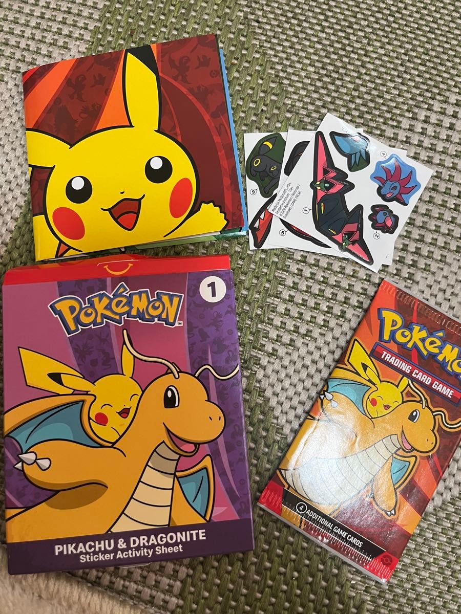ポケモンカード アメリカ版 ピカチュウ&ドラゴン マクドナルド ポケモンカード アメリカ版 ピカチュウ&ドラゴン マクドナルド