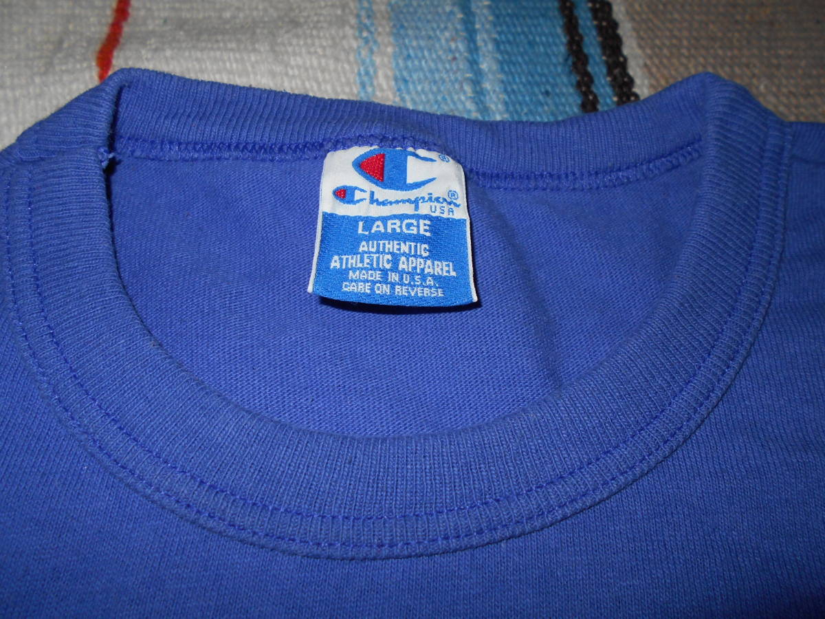 1990年代製 CHAMPION PRODUCTS チャンピオン トリコ刺繍タグ 1990年代製 CHAMPION PRODUCTS チャンピオン トリコ刺繍タグ