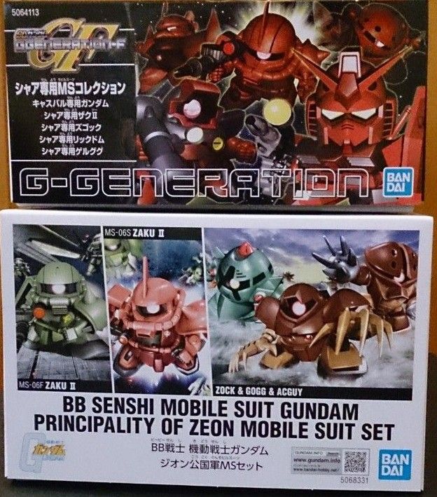 シャア専用MS コレクション (5体セット) 「SDガンダム G シャア専用MS コレクション (5体セット) 「SDガンダム G