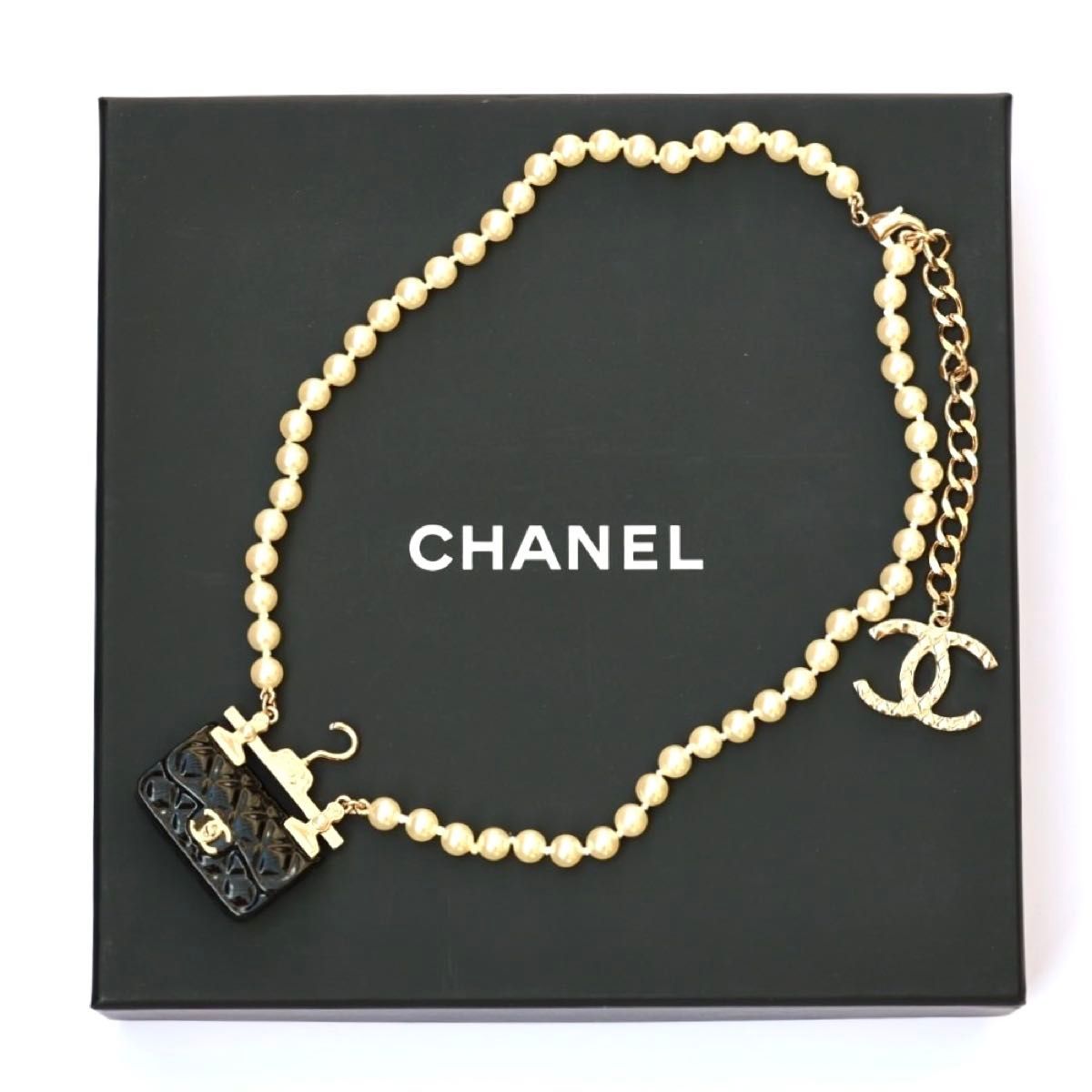 シャネル CHANEL ネックレス パール ココマーク アクセサリー シャネル CHANEL ネックレス パール ココマーク アクセサリー