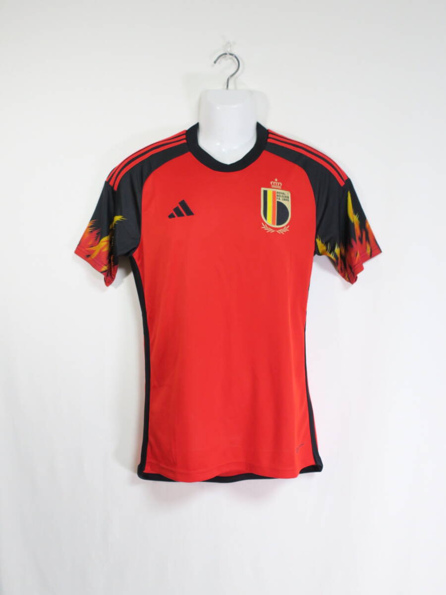 ベルギー 代表 2022 ホーム ユニフォーム M アディダス ADIDAS Belgique サッカー シャツ_画像1