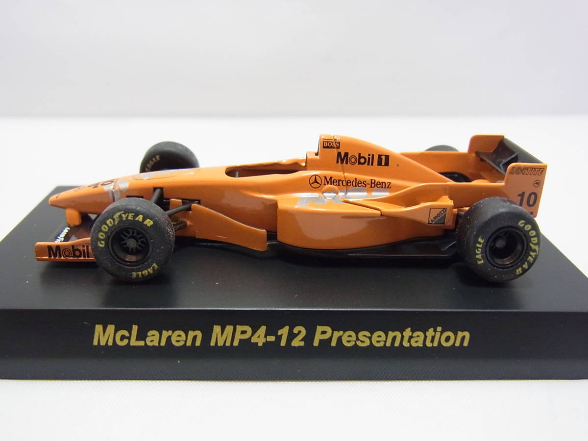 京商1/64 McLaren ミニカーコレクション マクラーレン MP4-12 Presentation #10_画像4