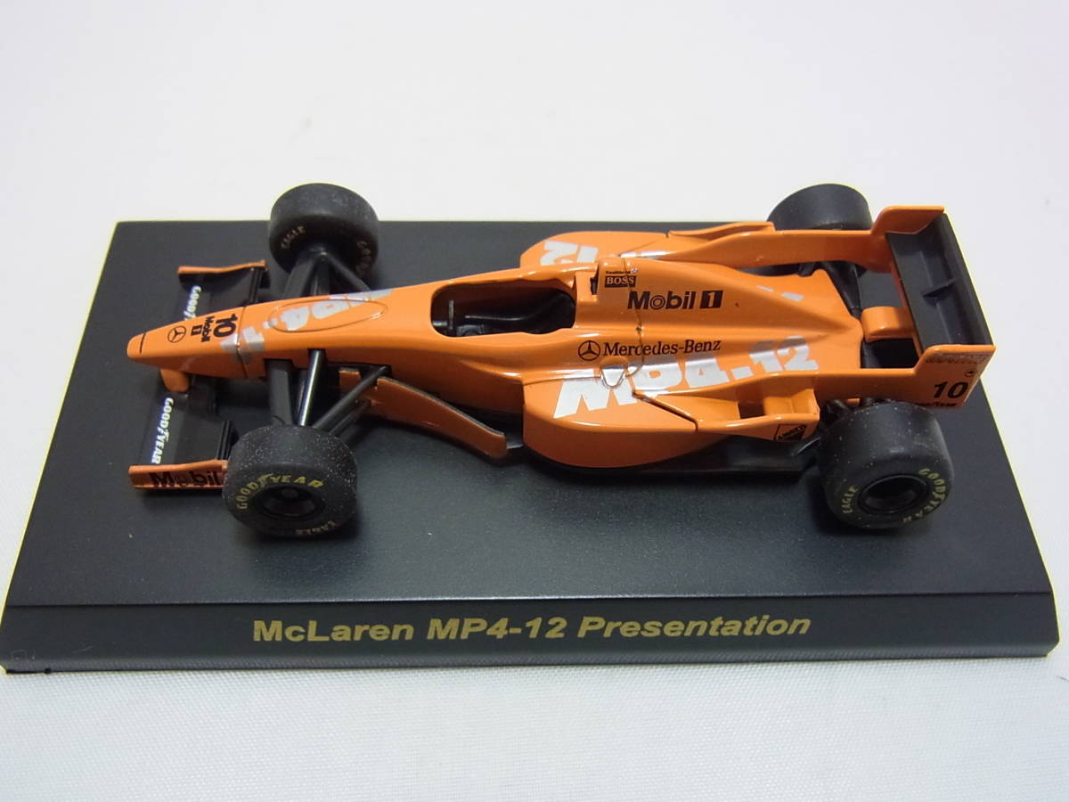 京商1/64 McLaren ミニカーコレクション マクラーレン MP4-12 Presentation #10_画像8