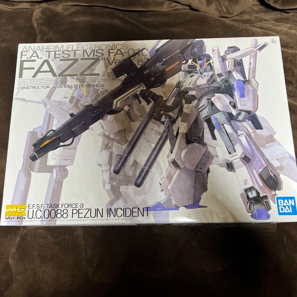 MG 1/100 FAZZ Ver Ka 未組立品|Yahoo!フリマ(旧PayPayフリマ) MG 1/100 FAZZ Ver Ka 未組立品|Yahoo!フリマ(旧PayPayフリマ)