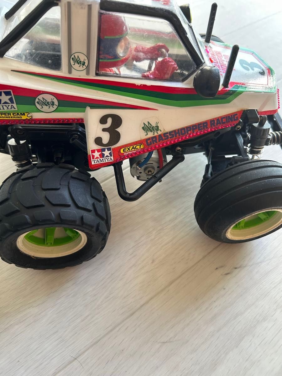 タミヤ コミカルグラスホッパー 中古メカ付き タミヤ コミカルグラスホッパー 中古メカ付き - ホビーラジコン