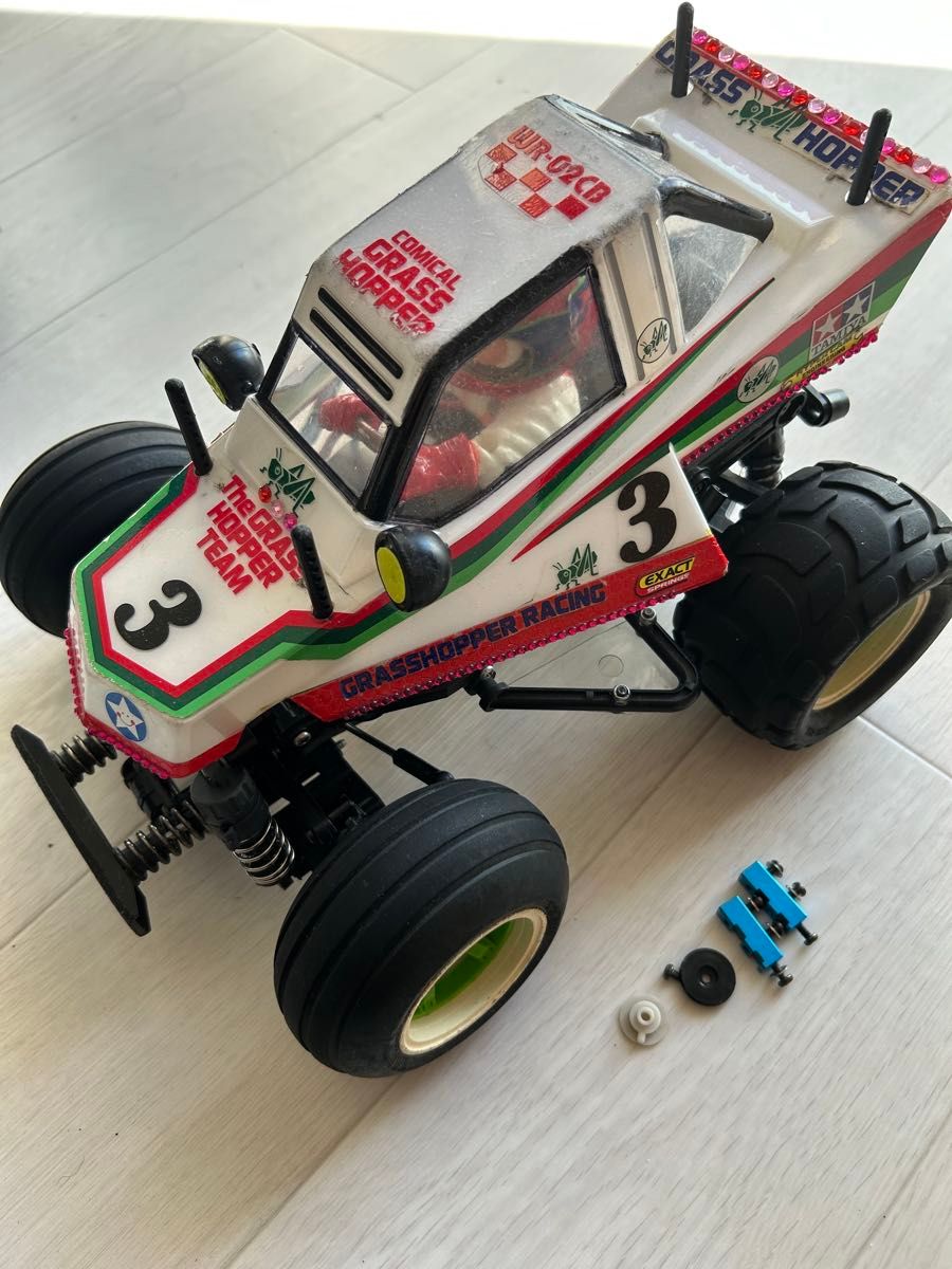 タミヤ コミカルグラスホッパー 中古メカ付き タミヤ コミカルグラスホッパー 中古メカ付き - ホビーラジコン