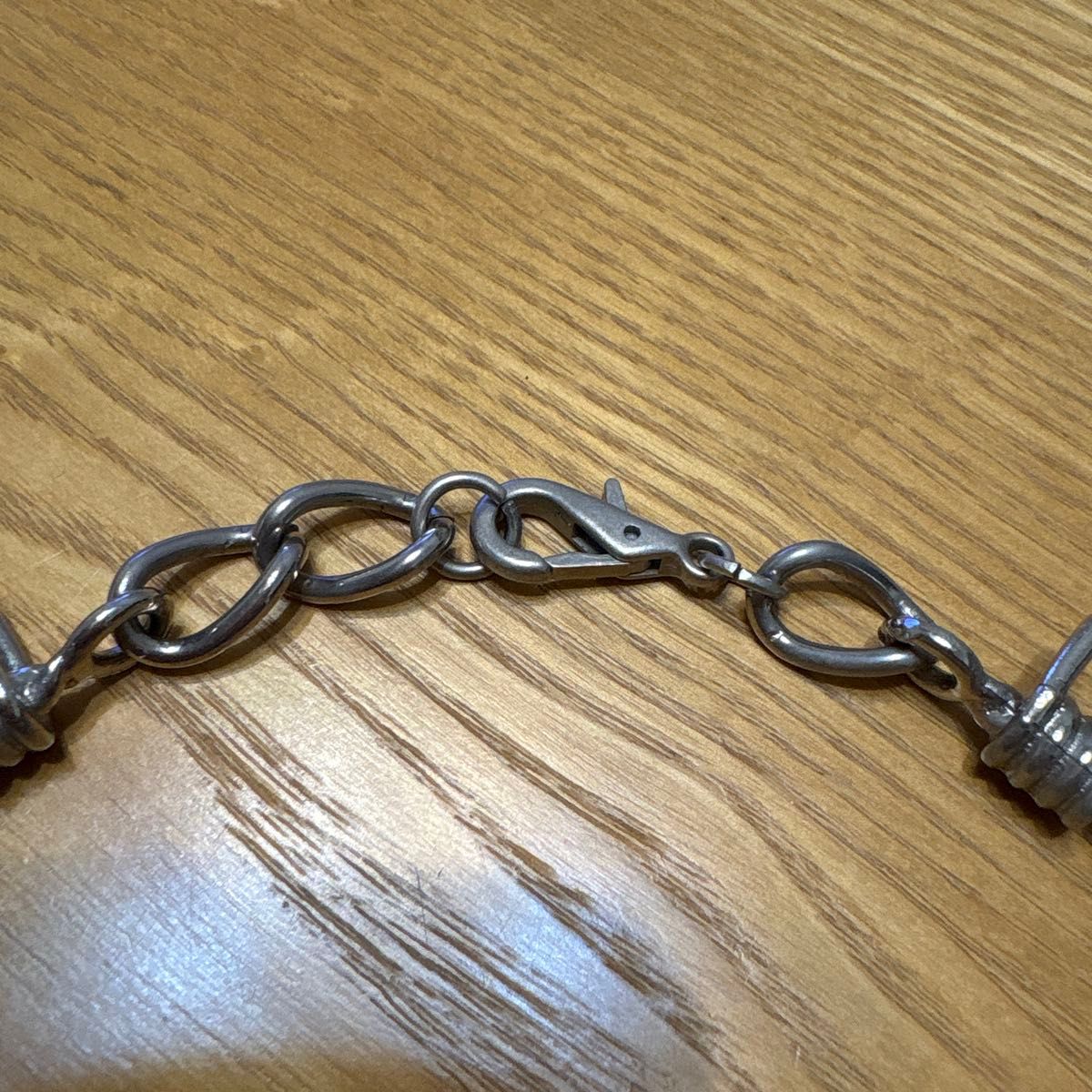 希少レア HYDE チョーカー ネックレス 有刺鉄線 シルバー 希少 L 希少レア HYDE チョーカー ネックレス 有刺鉄線 シルバー 希少 L