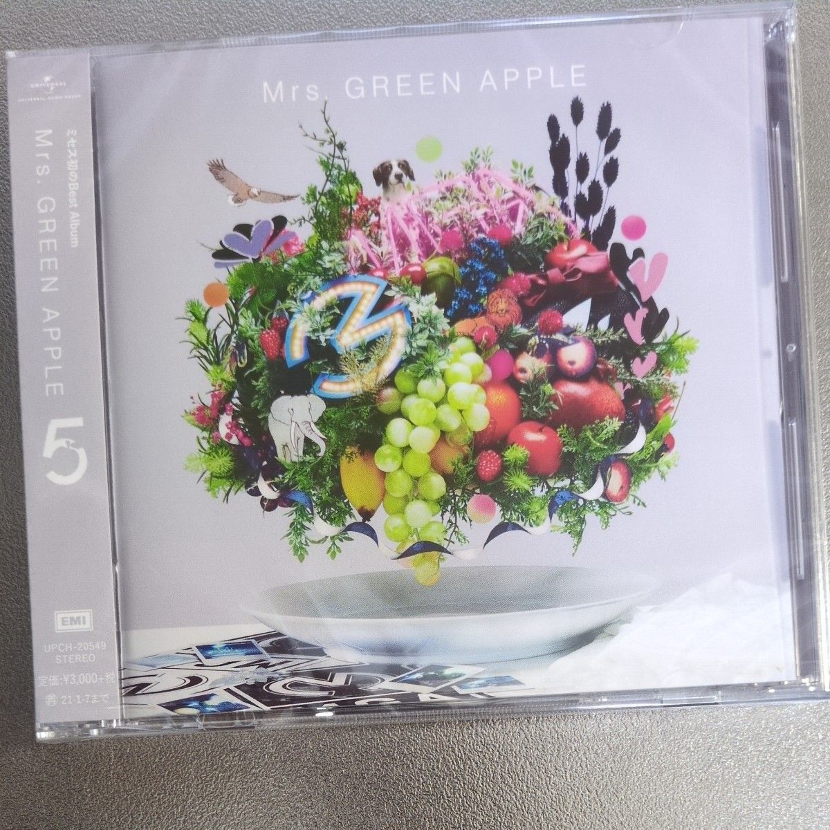 5 (通常盤) ミセスグリーンアップル Mrs GREEN APPLE ベスト 5 (通常盤) ミセスグリーンアップル Mrs GREEN APPLE ベスト