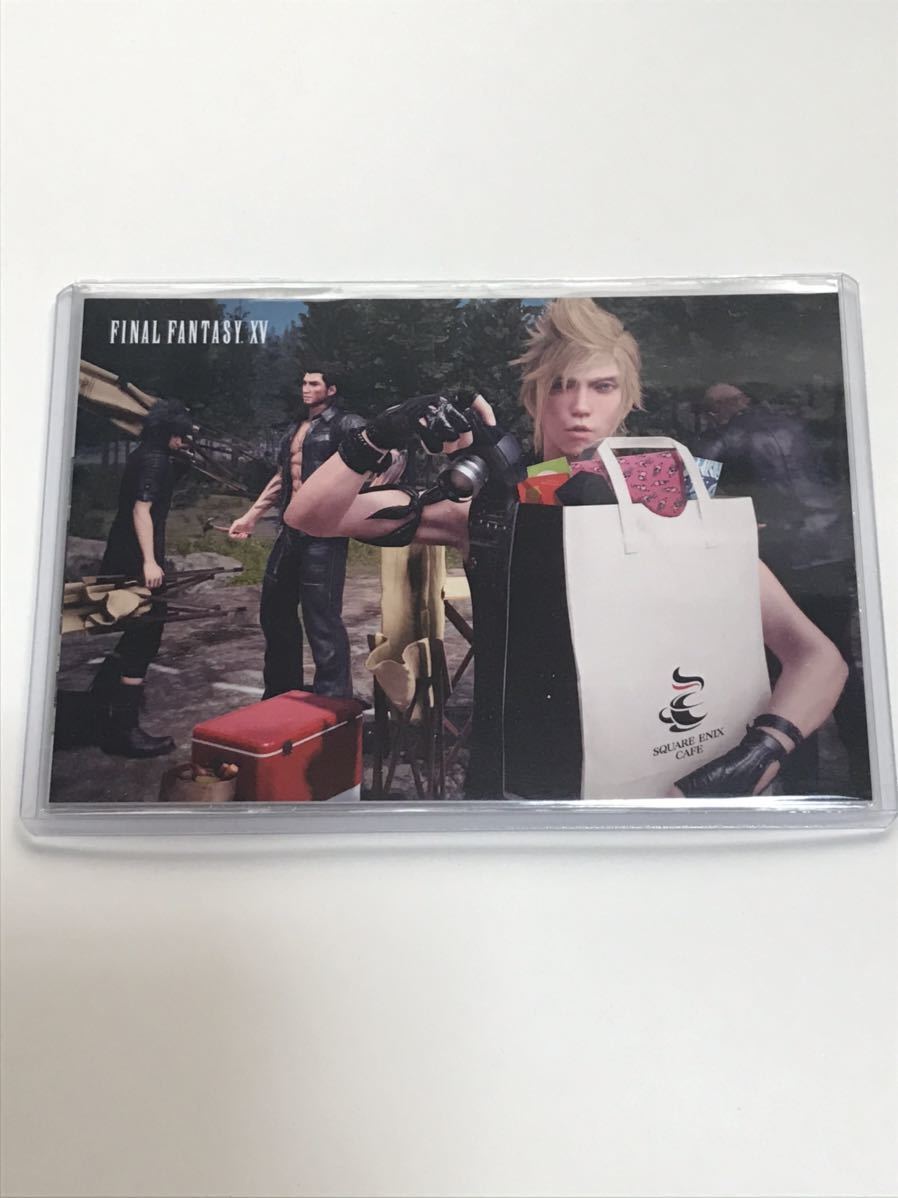 スクエニカフェ FF15 特典 プロンプト バースデー ポストカード