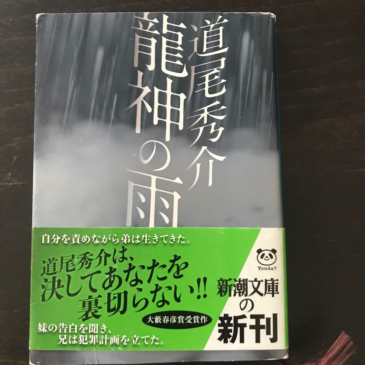 文庫本　龍神の雨　道尾秀介