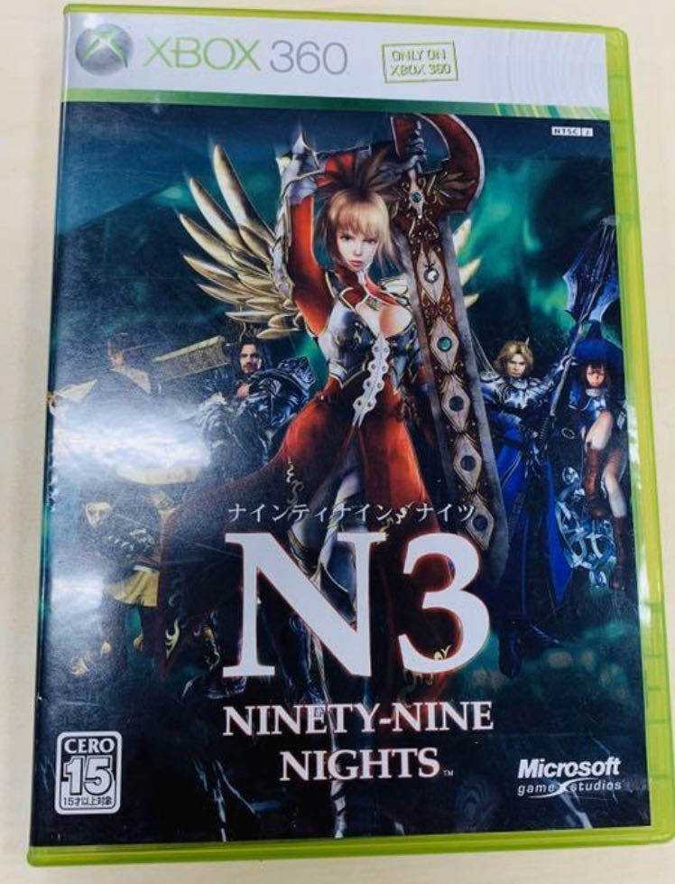 NINETY-NINE NIGHTS N3 xbox360ソフト ☆ 送料無料 ☆_画像1