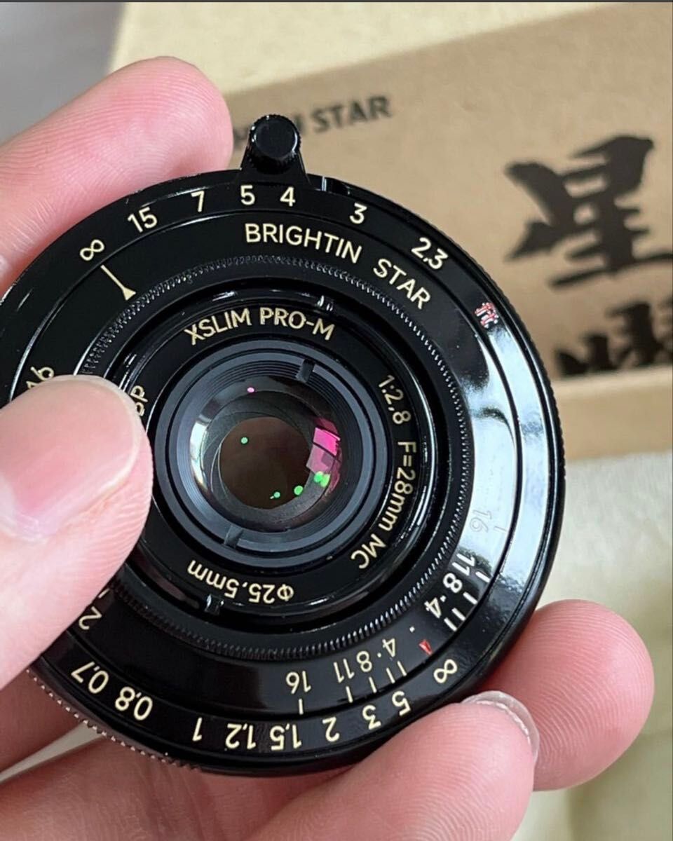 新品近い】星曜 BRIGHTIN STAR 28mm f2 8 Leica mマウント パン 新品近い】星曜 BRIGHTIN STAR 28mm f2 8 Leica mマウント パン