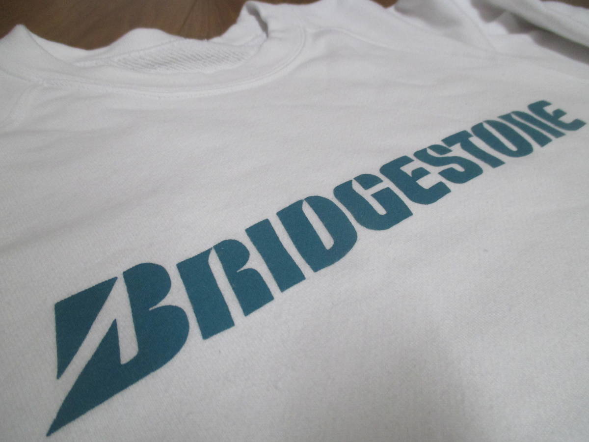  made in Japan BRIDGESTONE Bridgestone Logo sweat sweatshirt 