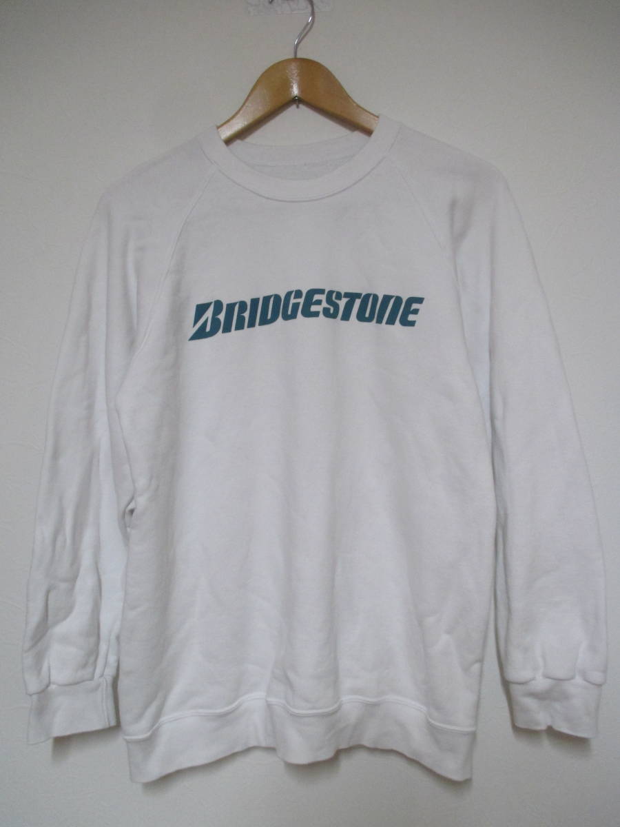  made in Japan BRIDGESTONE Bridgestone Logo sweat sweatshirt 