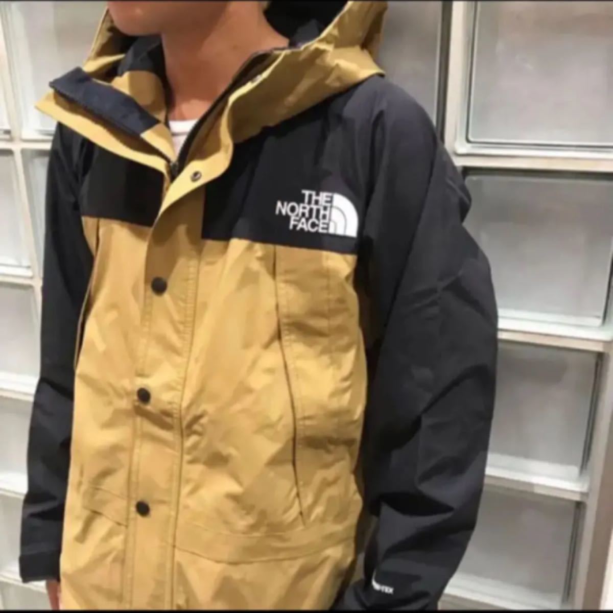 幻想的 thenorthface マウンテンジャケット ブリティッシュカーキ