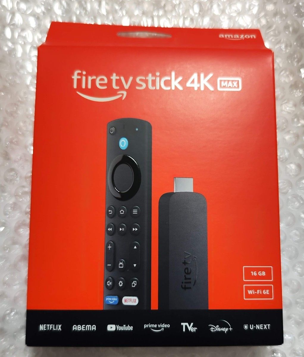 未開封品 Amazon Fire TV 4K Max 第2世代 最新モデル 上位版リモコン付属