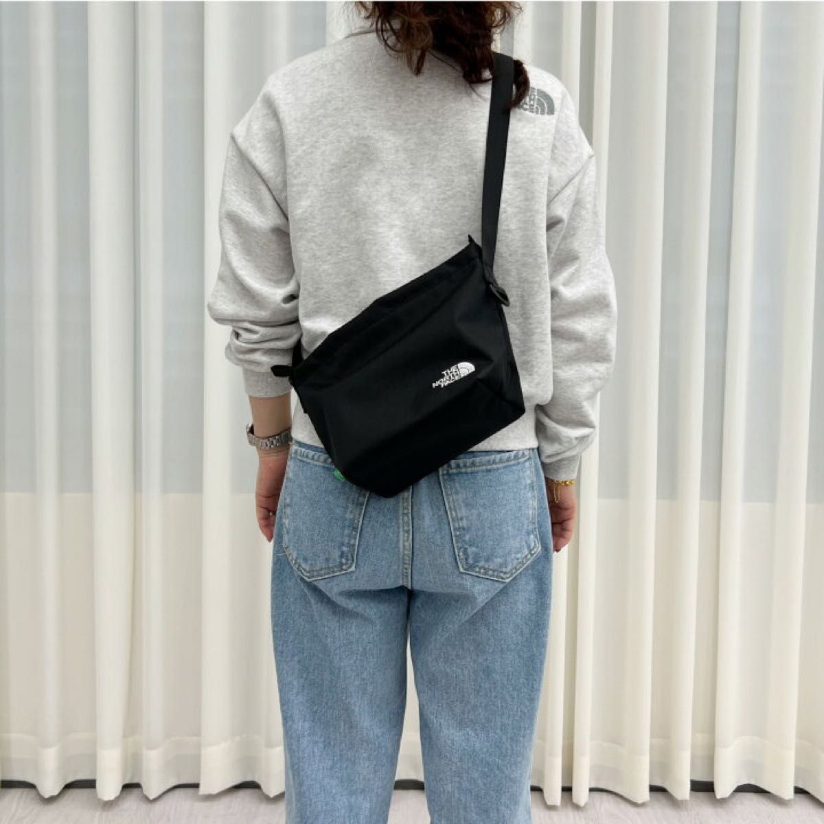 THE NORTH FACE ザノースフェイスWL CROSS BAG クロスボディ ショルダーバッグ　新作　刺繍タイプ