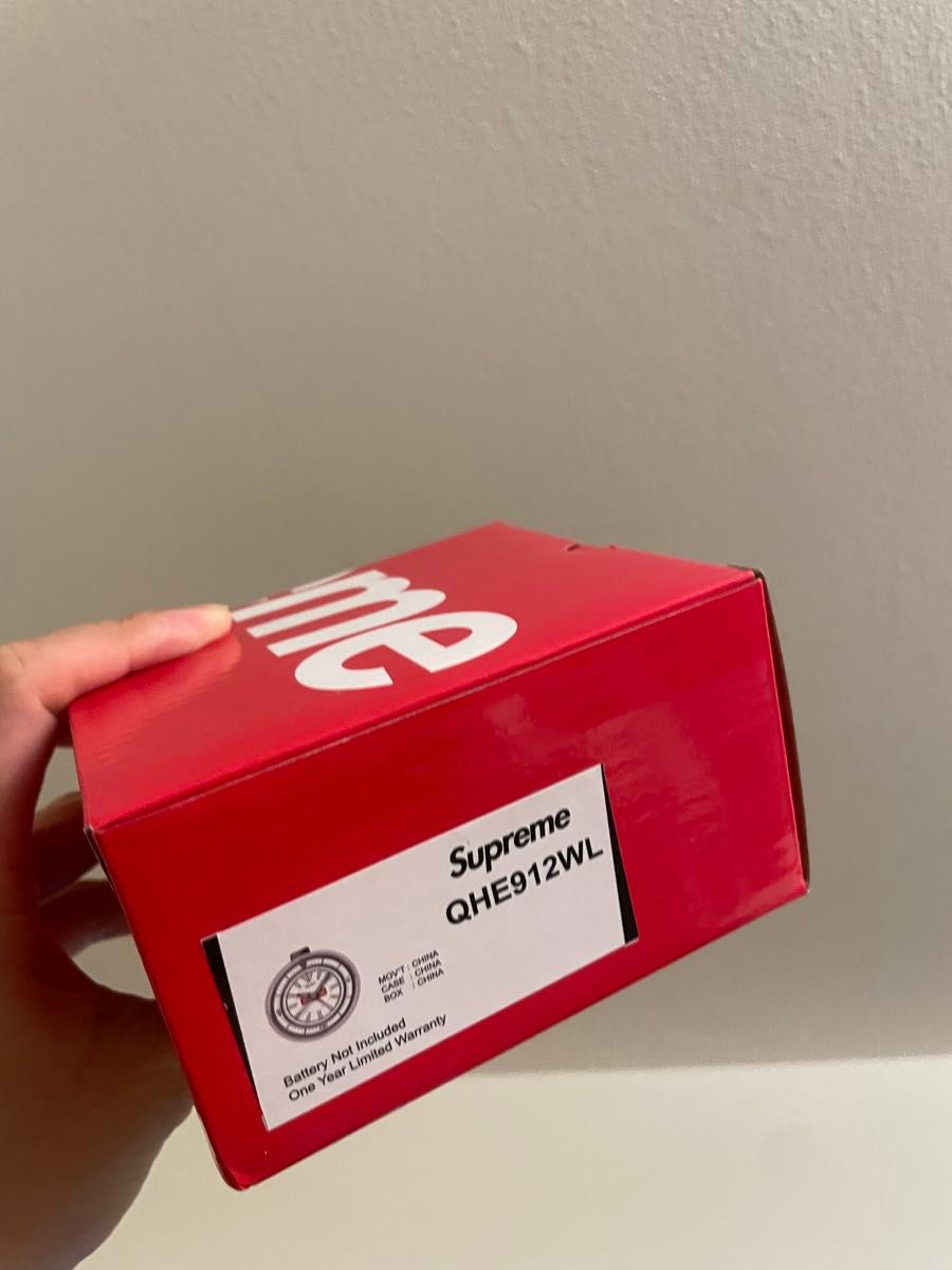 Supreme Seiko Mai Alarm Clock Whiteシュプリーム セイコー Supreme Seiko Mai Alarm Clock Whiteシュプリーム セイコー