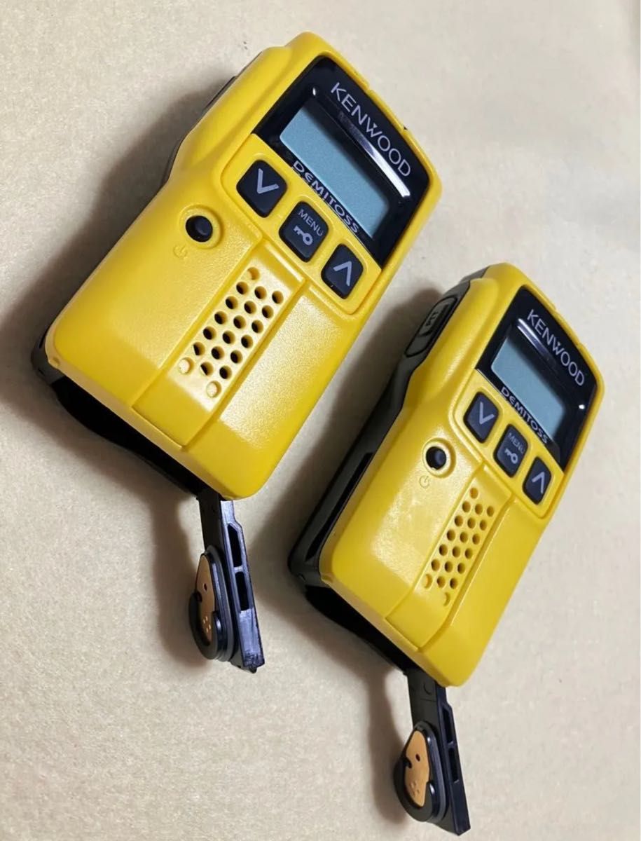 正常動作品 KENWOOD トランシーバー UBZ-EA20R x2台 本体のみ 正常動作品 KENWOOD トランシーバー UBZ-EA20R x2台 本体のみ