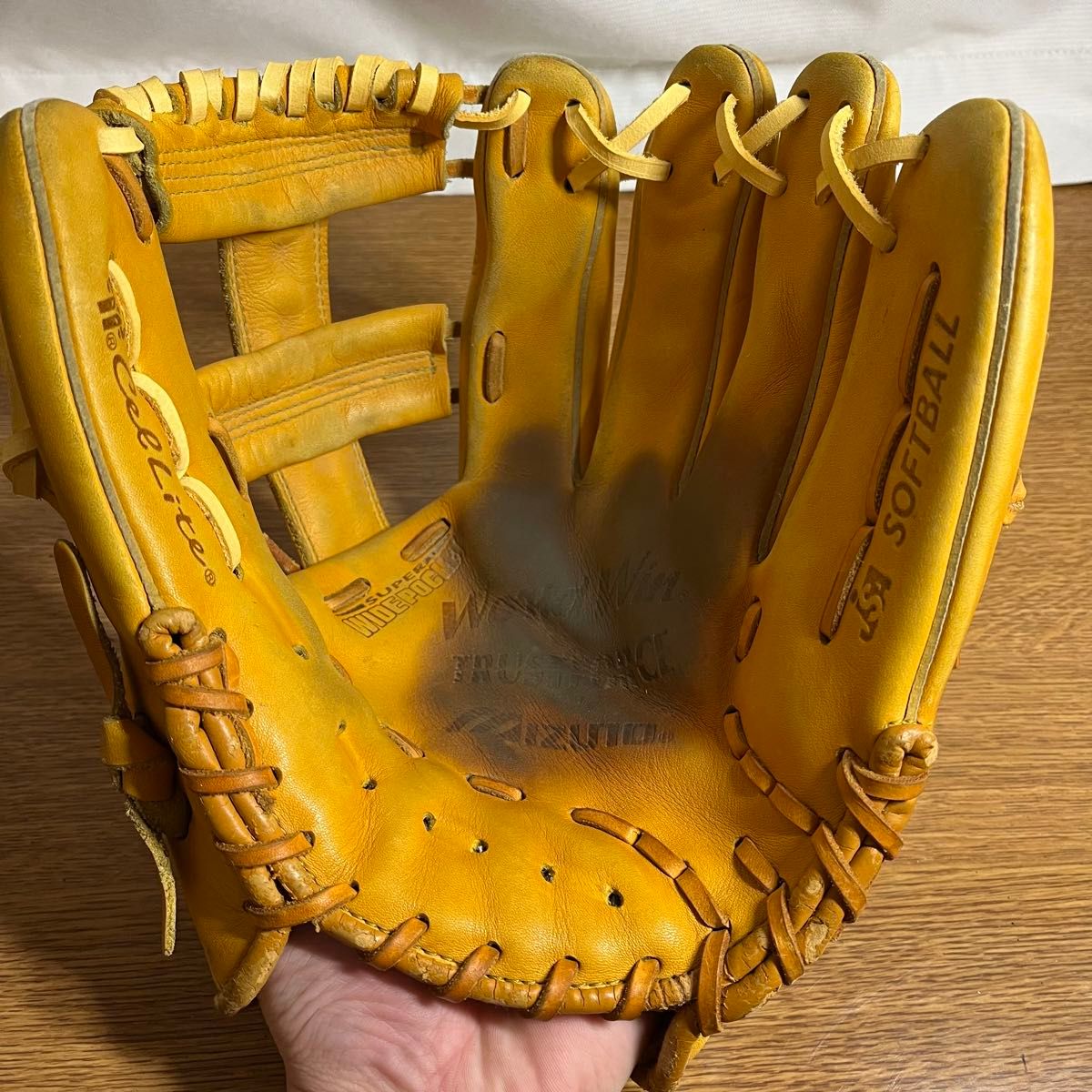 ミズノ ワールドウィン 一般軟式 グローブ グラブ 内野用 良品 ビッグM