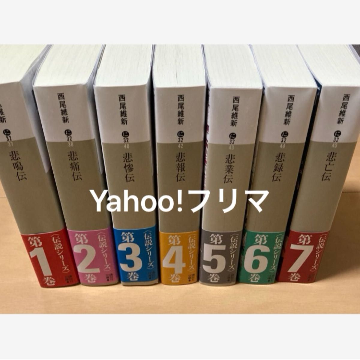 西尾維新 伝説シリーズ 文庫版 1〜7巻 セット 7冊 初版帯付き 西尾維新 伝説シリーズ 文庫版 1〜7巻 セット 7冊 初版帯付き