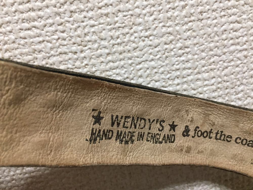 WENDY'S フットザコーチャーfoot the coacher × ウェンディーズ WENDY'S 2連ピラミッドスタッズレザーブレスレット_画像4