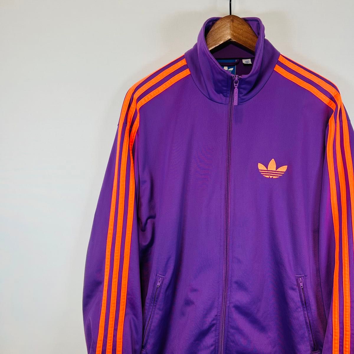 adidas originals トラックジャケット ジャージ パープル レア adidas originals トラックジャケット ジャージ パープル レア