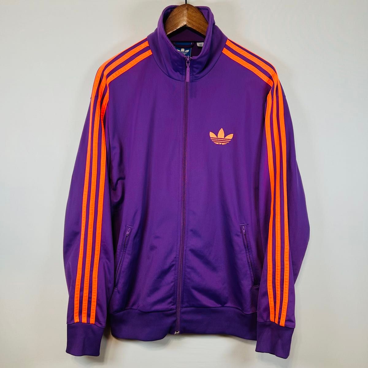 adidas originals トラックジャケット ジャージ パープル レア adidas originals トラックジャケット ジャージ パープル レア
