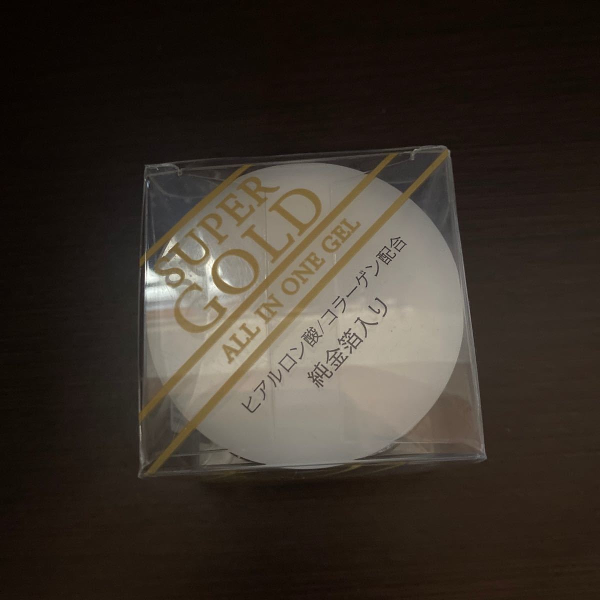 日本製 スーパーゴールド 純金箔入 オールインワンジェル GLD 50g