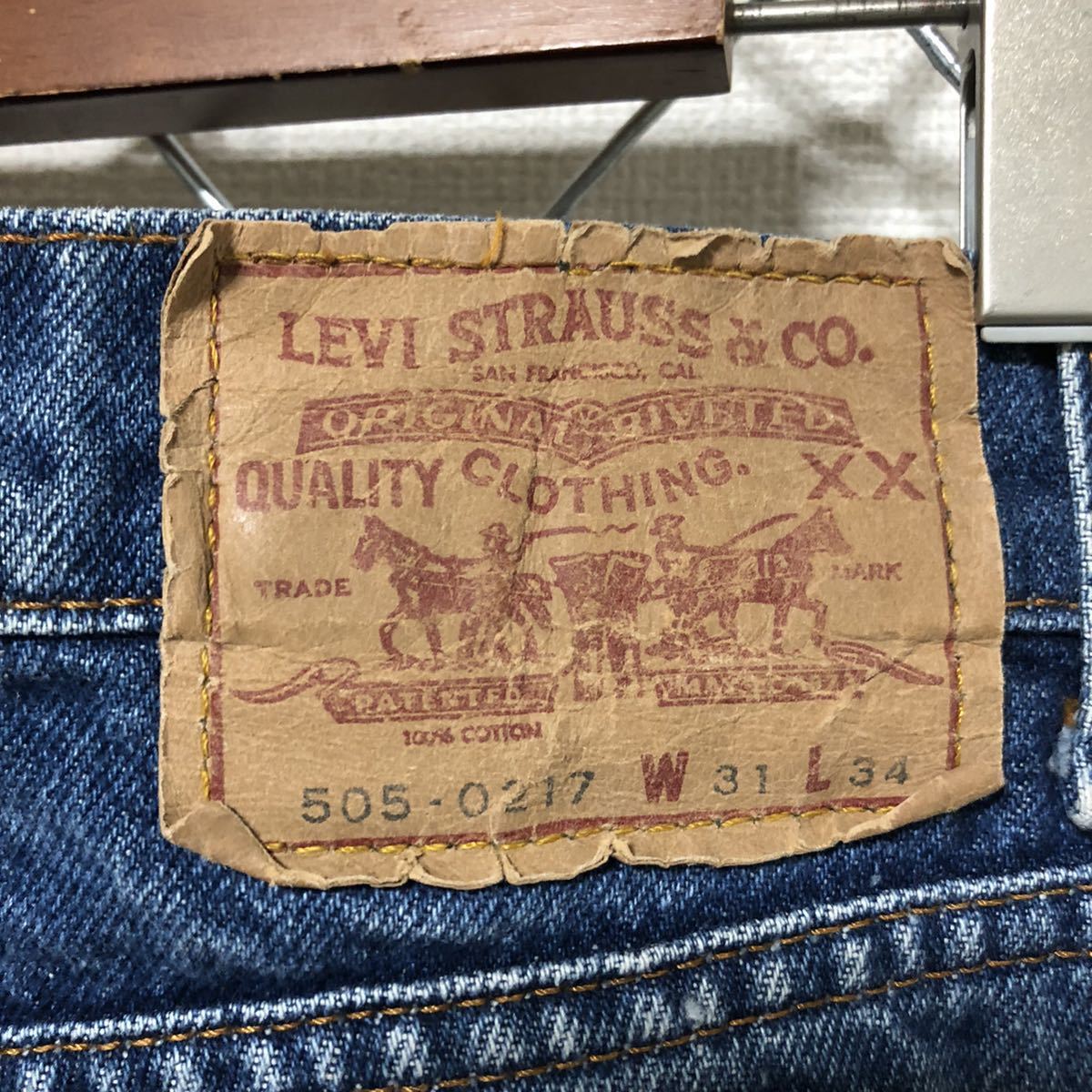 Levi's 505-0217 リーバイス 88年製 デニムパンツ ジーンズ 31_画像8