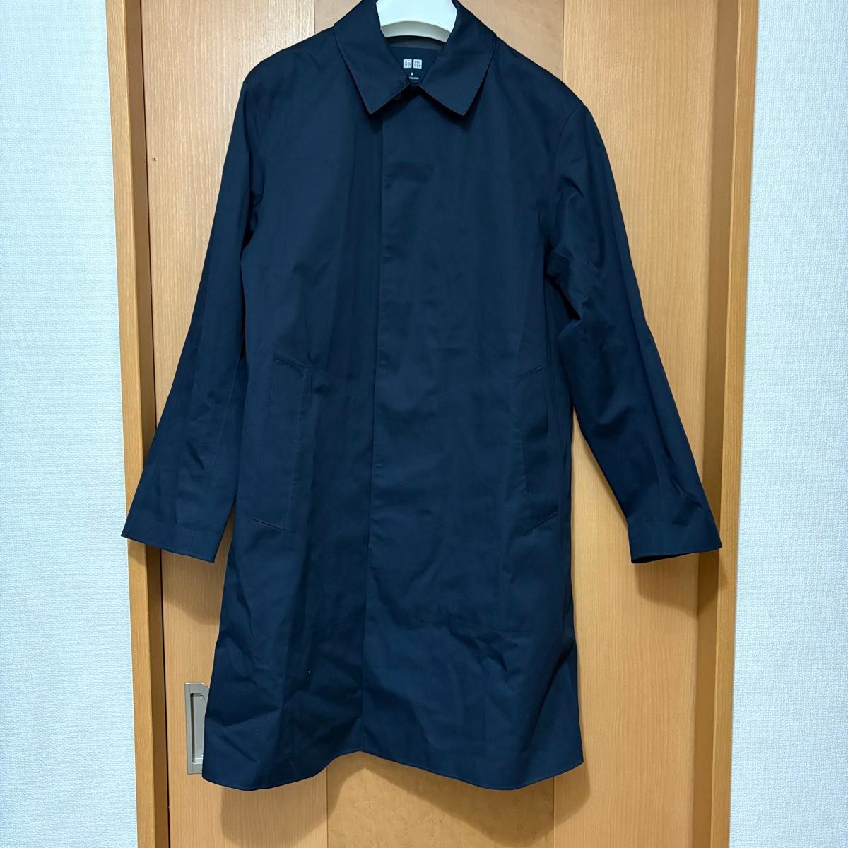 美品】UNIQLO ユニクロ ブロックテックステンカラーコート