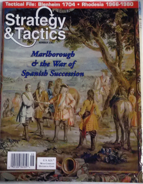 DG/STRATEGY & TACTICS NO.238 MARLBOROUGH & THE WAR OF SPANISH SUCCESSION/新品駒未切断/日本語訳無し_画像1