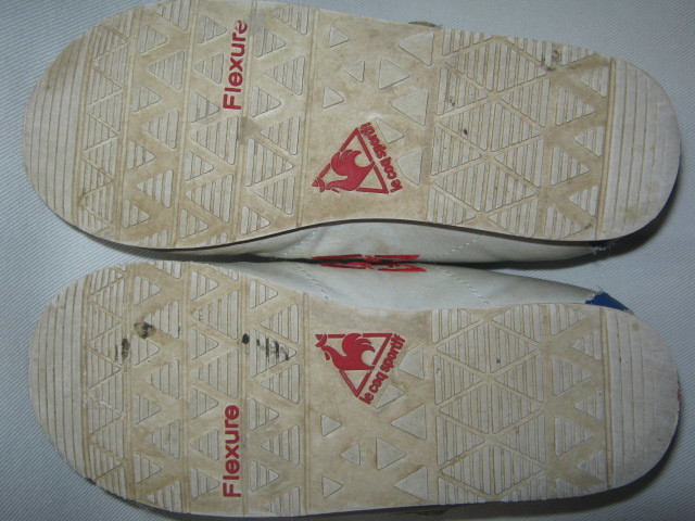 ★中古品 le coq sportif ルコックスポルティフ MONTPELLIER モンペリエ スニーカー US11.5(18.5cm) KIDS キッズ 子供靴 UNISEX 男女兼用★_画像8