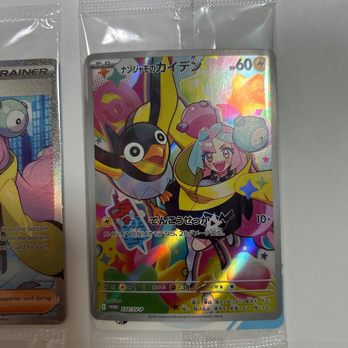 ポケモンカード ナンジャモ SR 英語版 未開封品 プロモ ポケモンカード ナンジャモ SR 英語版 未開封品 プロモ