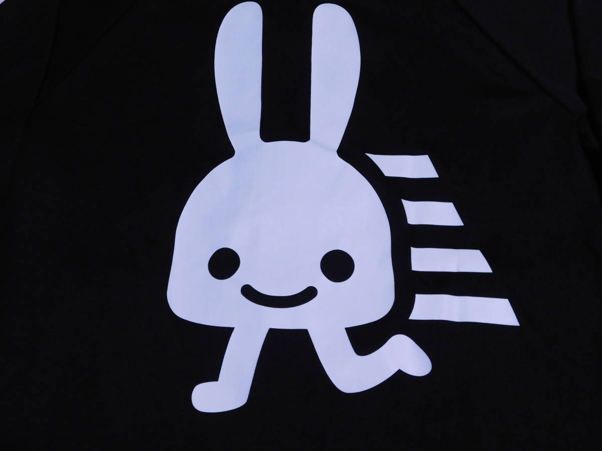 CUNE スポーツのラグランジャージ 黒 サイズ２ キューン ウサギ うさぎ 新品 未使用 タグ付き 日本製 MADE IN JAPAN ブラック black_画像6