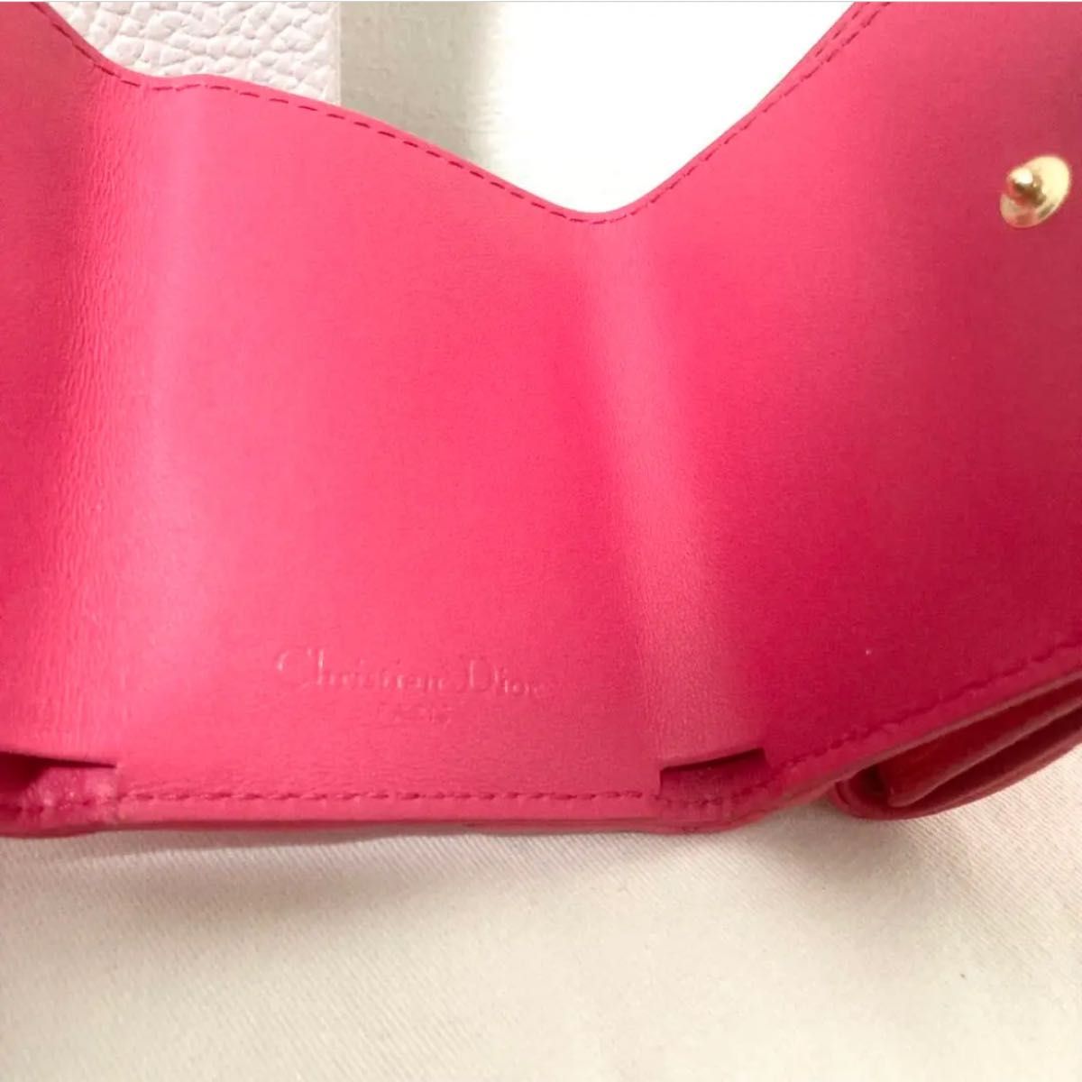 限定品 クリスチャンディオール カロ CDロゴ ピンク カナージュ 限定品 クリスチャンディオール カロ CDロゴ ピンク カナージュ