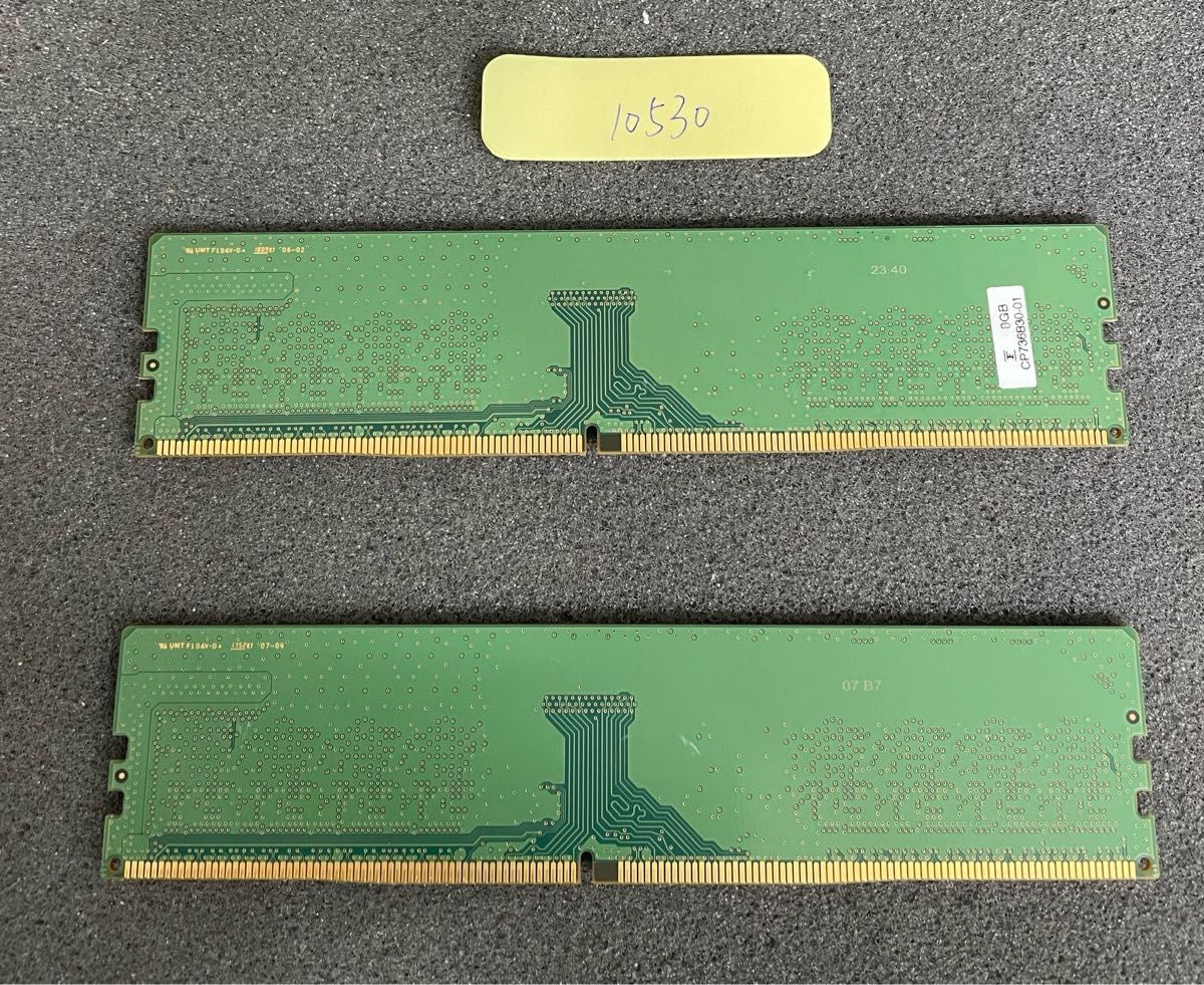 10530/中古品/デスクトップメモリ-16GB/Samsung/8GB-DDR4-2400T 2枚セット/動作確認済み 10530/中古品/デスクトップメモリ-16GB/Samsung/8GB-DDR4-2400T 2枚セット/動作確認済み