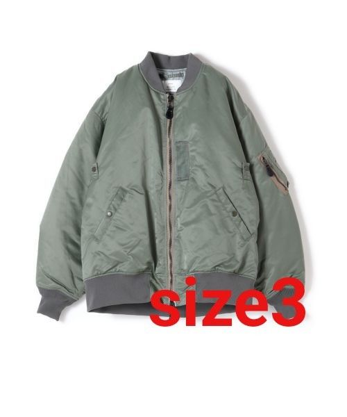 HYKE TYPE MA-1 JACKET ハイク カーキ size 3|Yahoo!フリマ(旧 HYKE TYPE MA-1 JACKET ハイク カーキ size 3|Yahoo!フリマ(旧