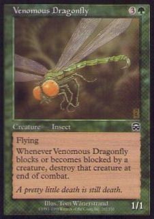 032329-002 MM/MMQ 猛毒トンボ/Venomous Dragonfly 英2枚_画像1