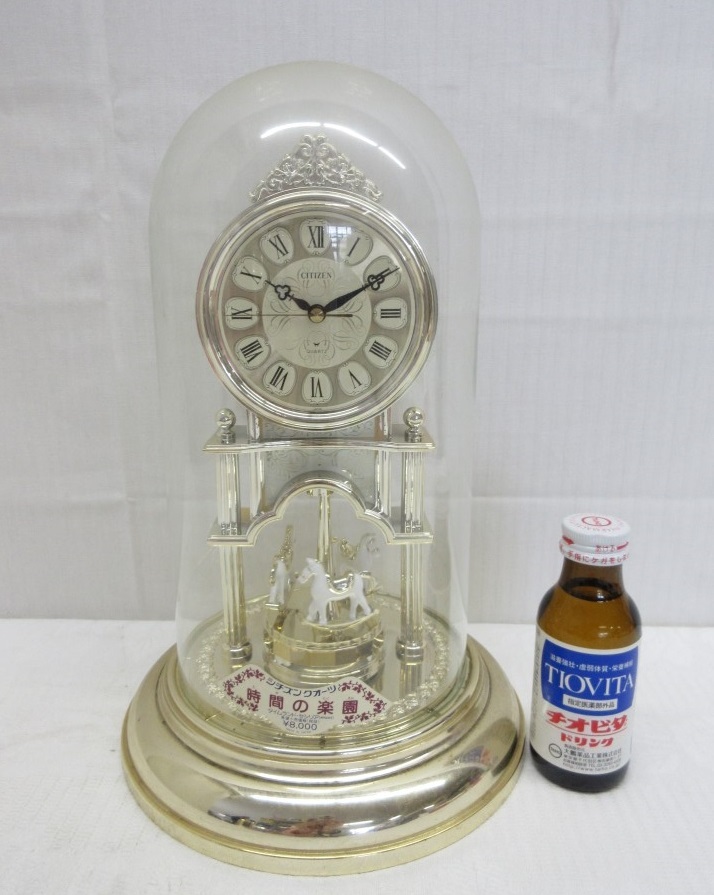 02Y019 【 中古・稼働品 】 CITIZEN 置時計 タイムランド 02Y019 【 中古・稼働品 】 CITIZEN 置時計 タイムランド