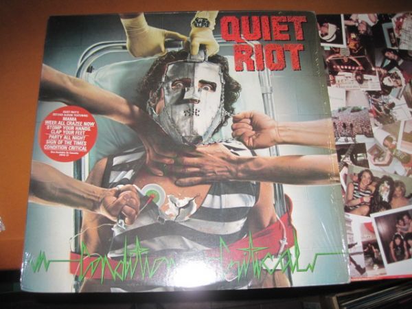 Quiet Riot - Condition Critical /洋楽/USヘヴィメタル/QZ 39516/US盤LPレコード_画像1