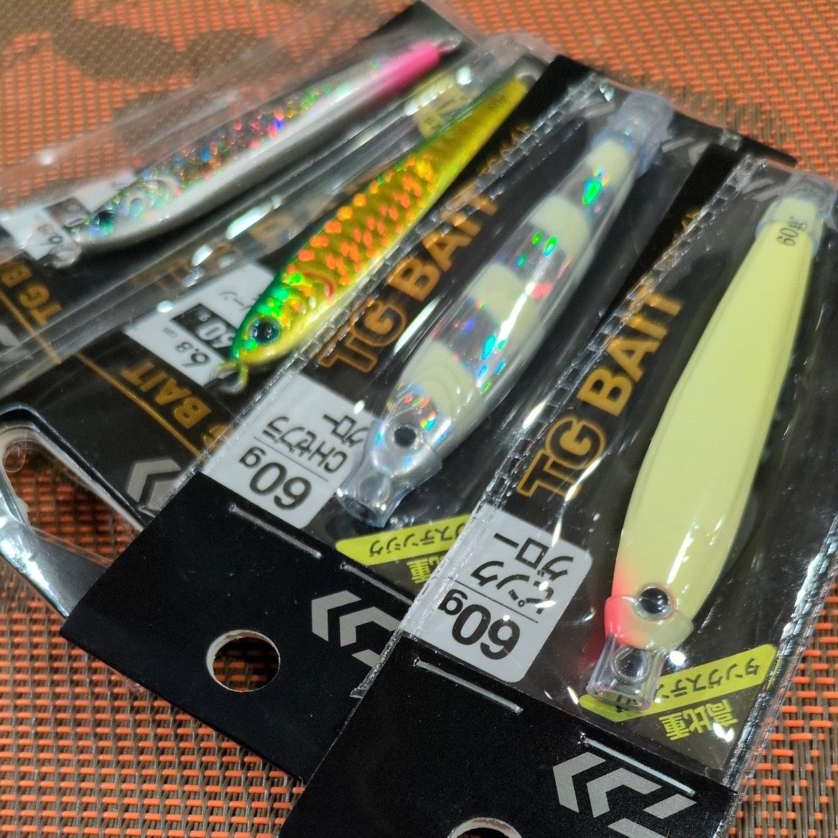 97032 ダイワ TGベイト 60g 4個セット ダイワ tgベイト 60g 4個セット メタルジグ