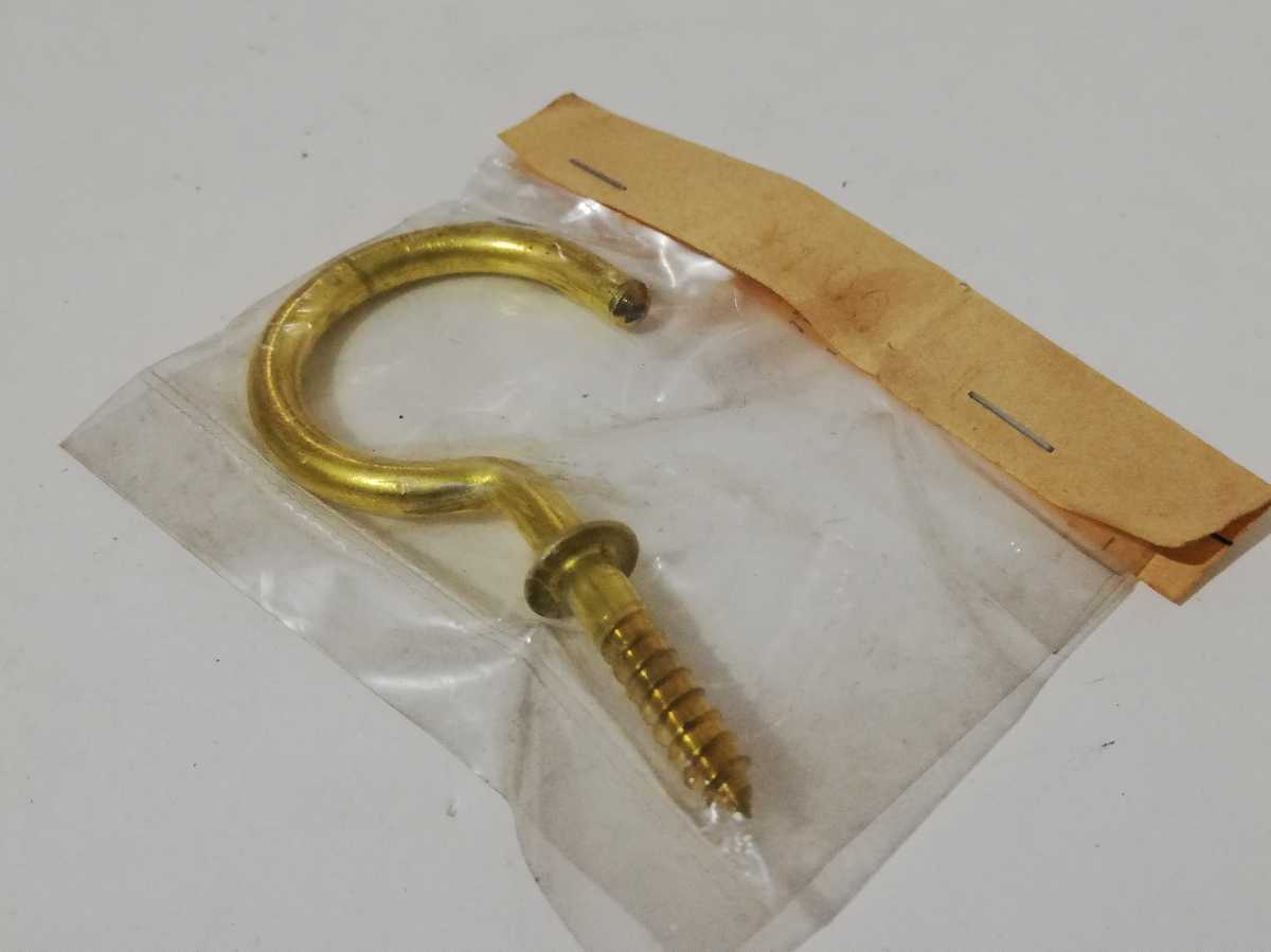 昭和レトロ品真鍮洋灯吊金具50mm 重 19g No 806竞价 昭和レトロ品真鍮洋灯吊金具50mm 重 19g No 806竞价
