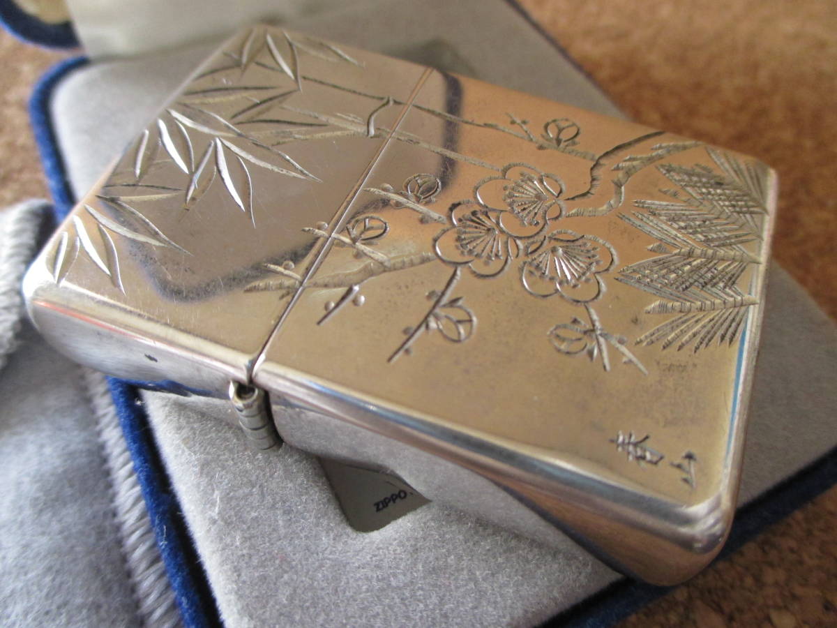 ZIPPO 『春山 sterling silver スターリングシルバ | JChere雅虎拍卖代购